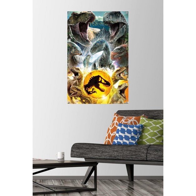 Trends International Jurassic World Dominion Group Unframed Wall Poster Prints