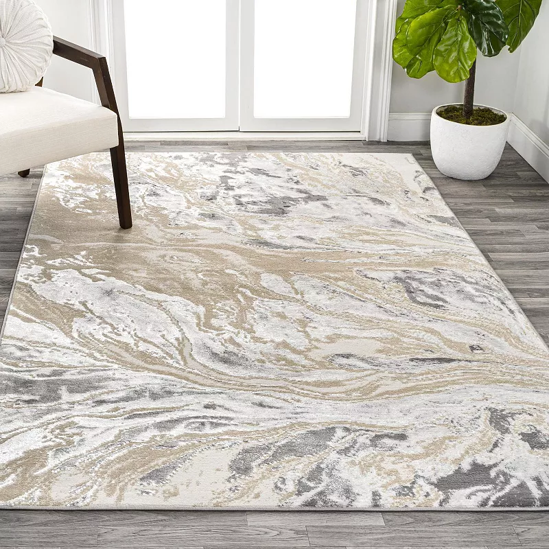 Jonathan Y Swirl Marbled Pattern Area Rug