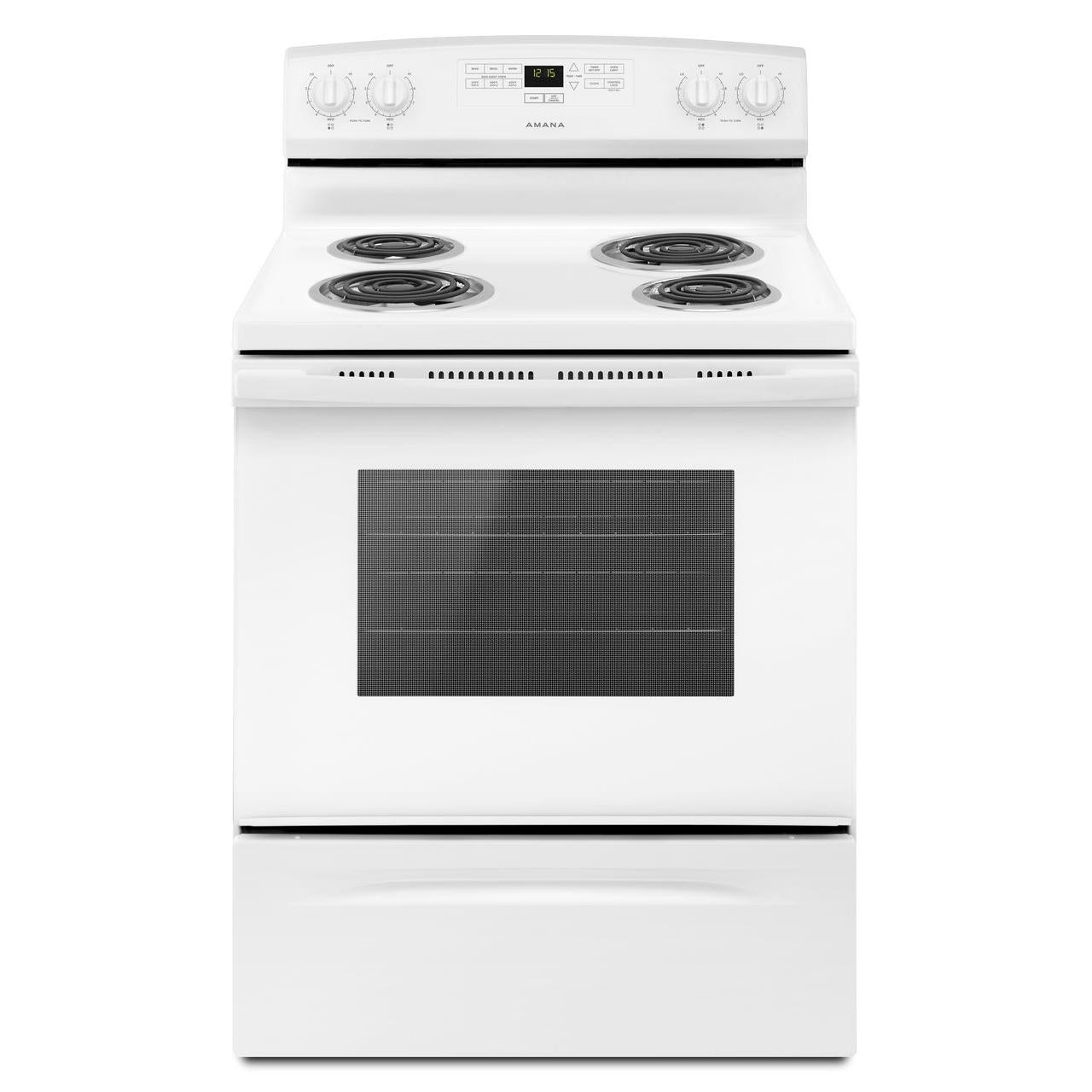 Amana 30-inch Freestanding Electric Range ACR4303MFW