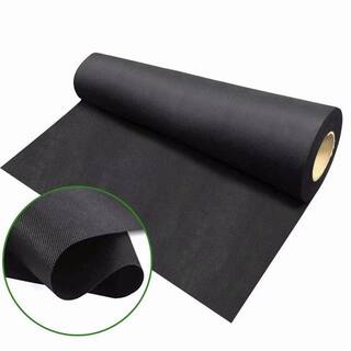 Agfabric 3 ft. x 25 ft. Heavy Non-Woven Ground Cover Weed Barrier Landscape Fabric WB2303025