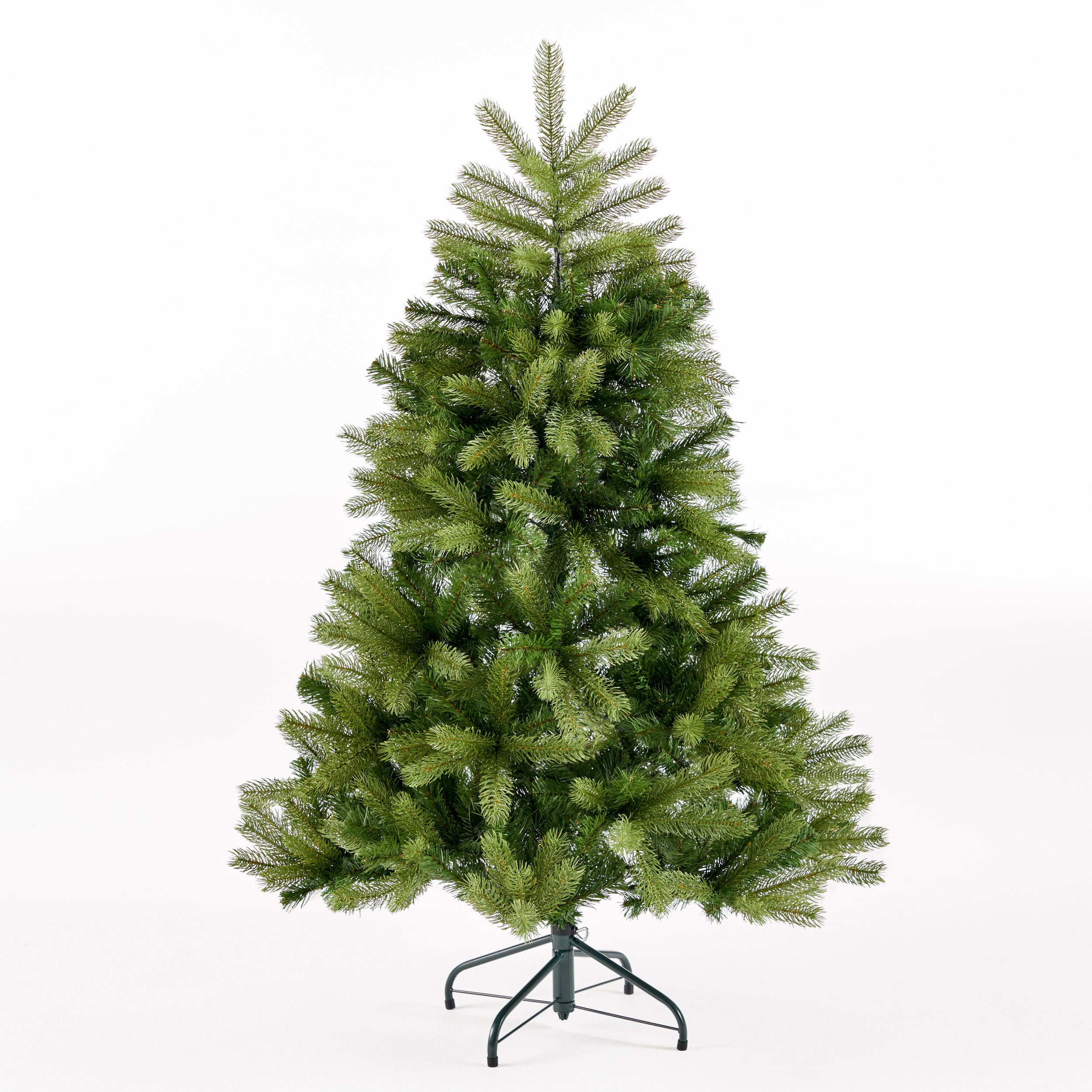 4.5-foot Mixed Spruce Hinged Artificial Christmas Tree