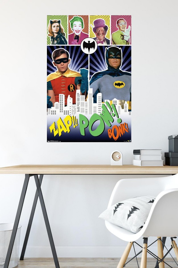 Trends International Dc Comics Tv Batman Tv Series Pow Unframed Wall Poster Prints