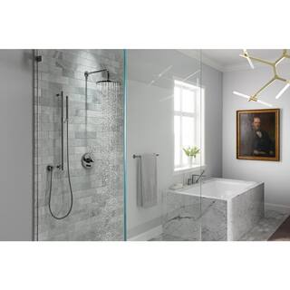 KOHLER Composed Single-Handle Deck-Mount Roman Tub Faucet with Hand Shower in Vibrant Titanium K-73078-4-TT