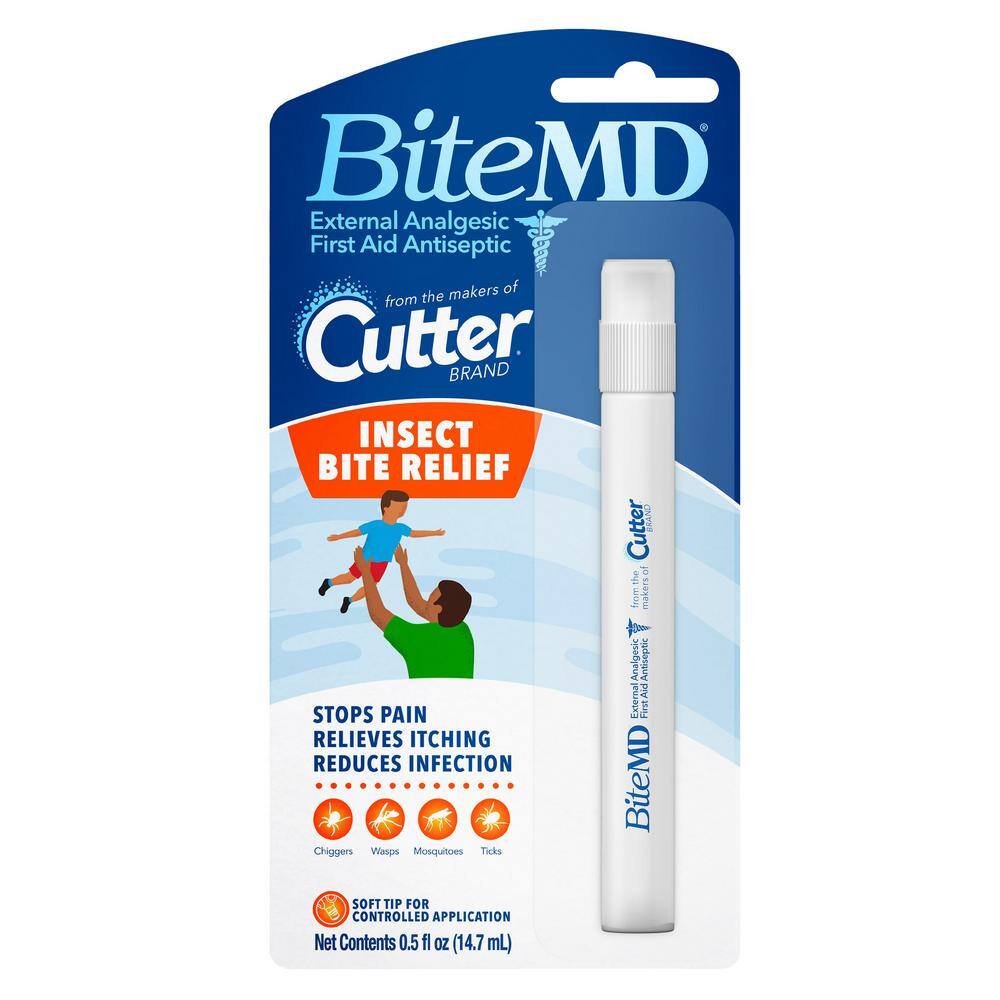 Cutter Bite MD Insect Bite Relief 0.5 oz Stick Analgesic and Antiseptic HG-95614-2