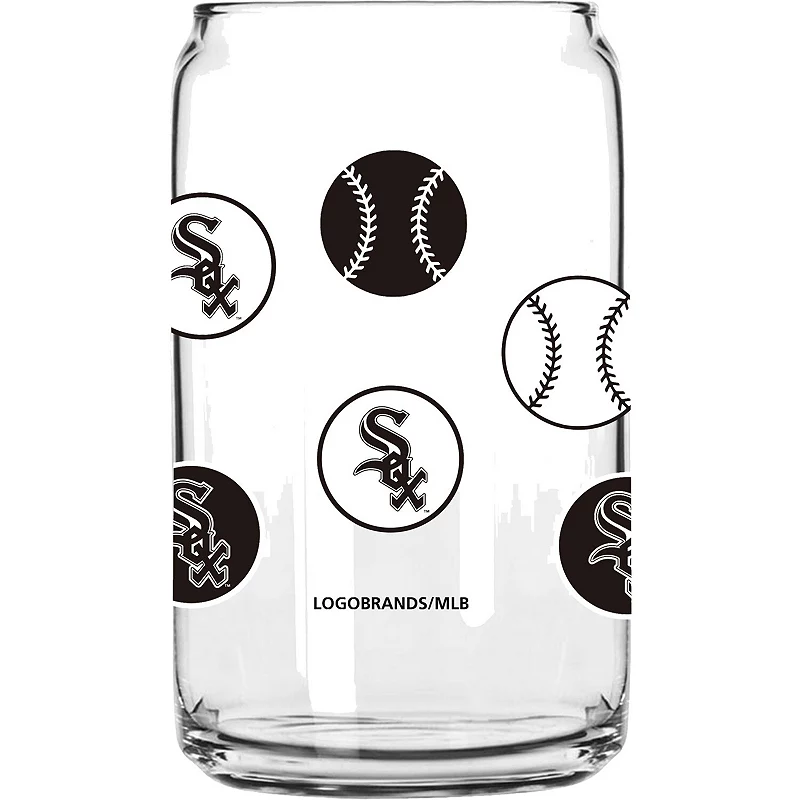 Chicago White Sox 16oz. Smiley Can Glass