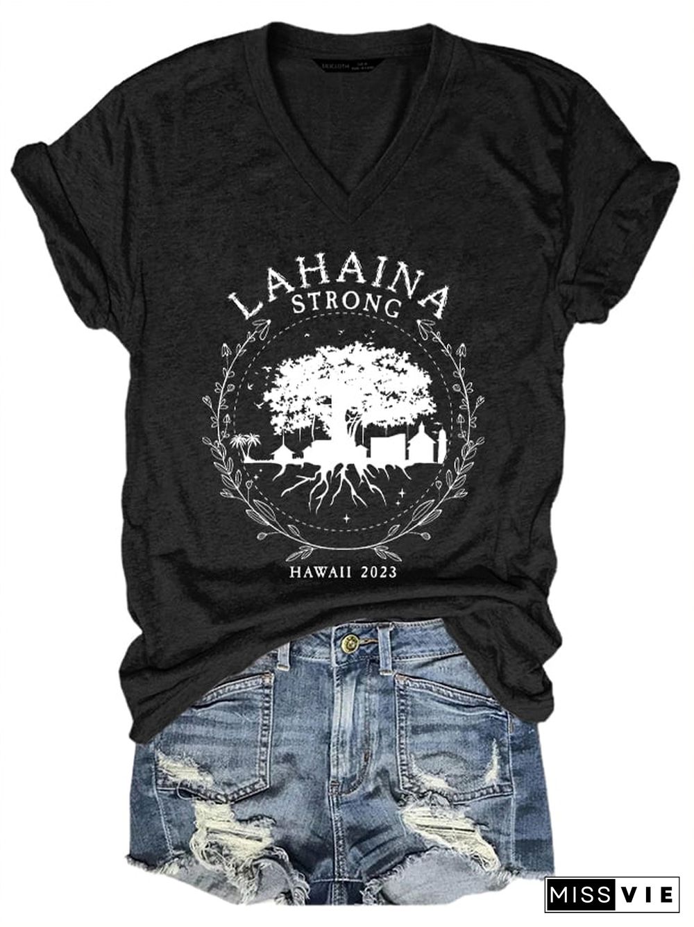 Women's Lahaina Strong Casual T-Shirt