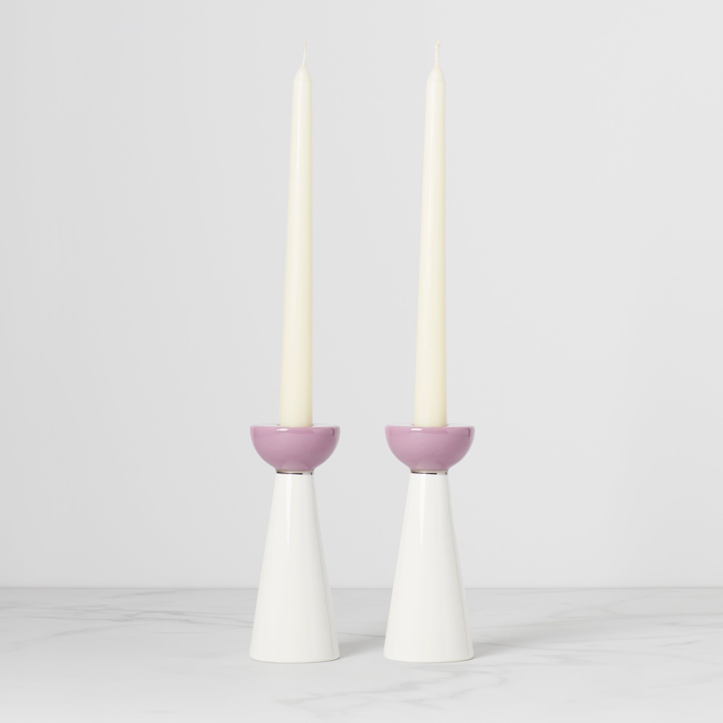 Oak Street 2-Piece Candlestick Holders Set