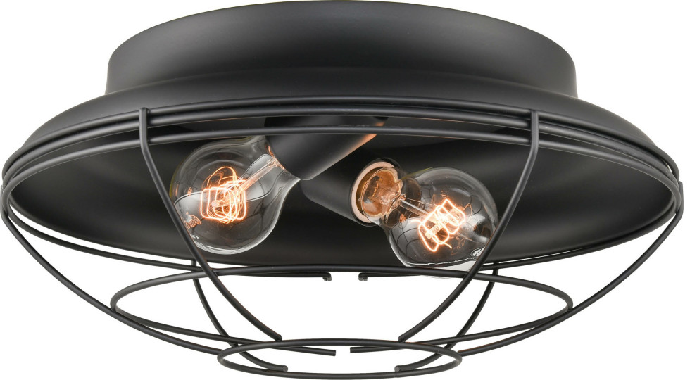 Outdoor Flush Mount 5382   Industrial   Outdoor Flush mount Ceiling Lighting   by HedgeApple  Houzz