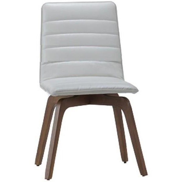 Volente Dining Chair - Walnut + Cream