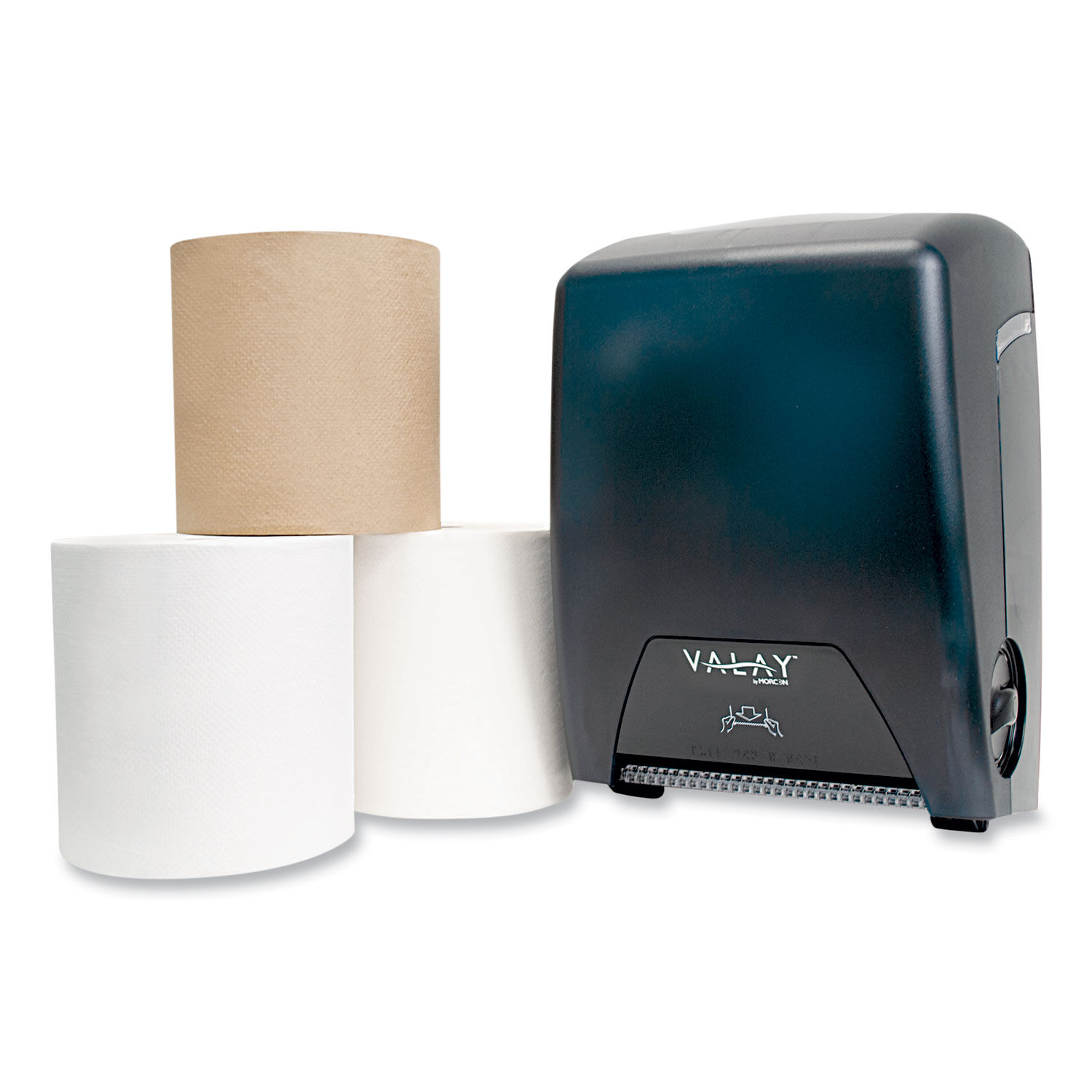 Valay Proprietary Roll Towel Dispenser by Morcon Tissue MORVT1008