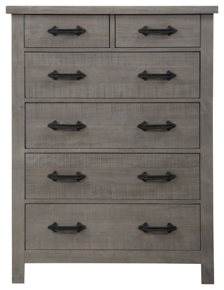 Haven Modern Farmhouse Rustic Chest   Farmhouse   Accent Chests And Cabinets   by Crafters and Weavers  Houzz