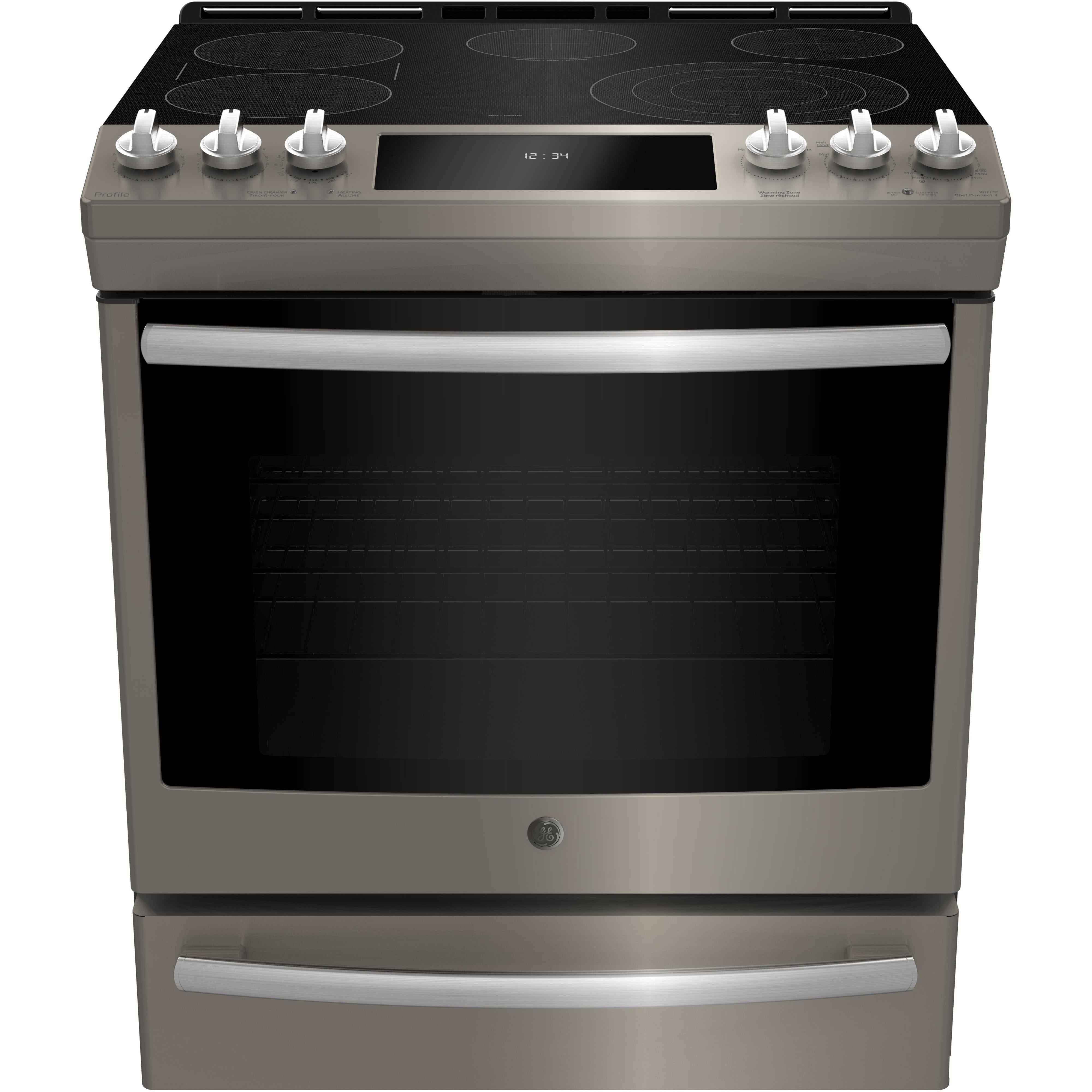 GE Profile 30-inch Slide-In Electric Range PCS940EMES