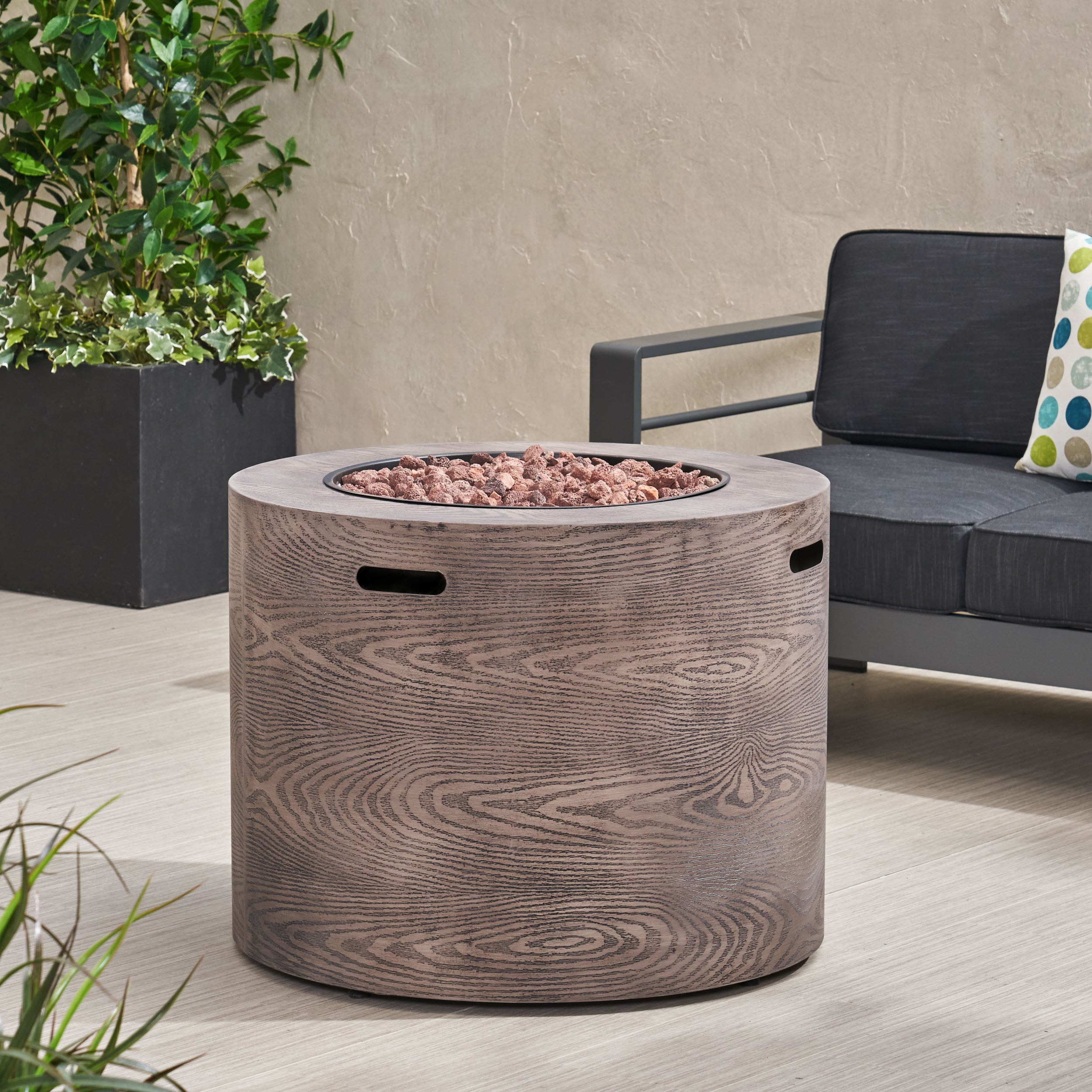 Bremen Outdoor 40,000 BTU Round Fire Pit