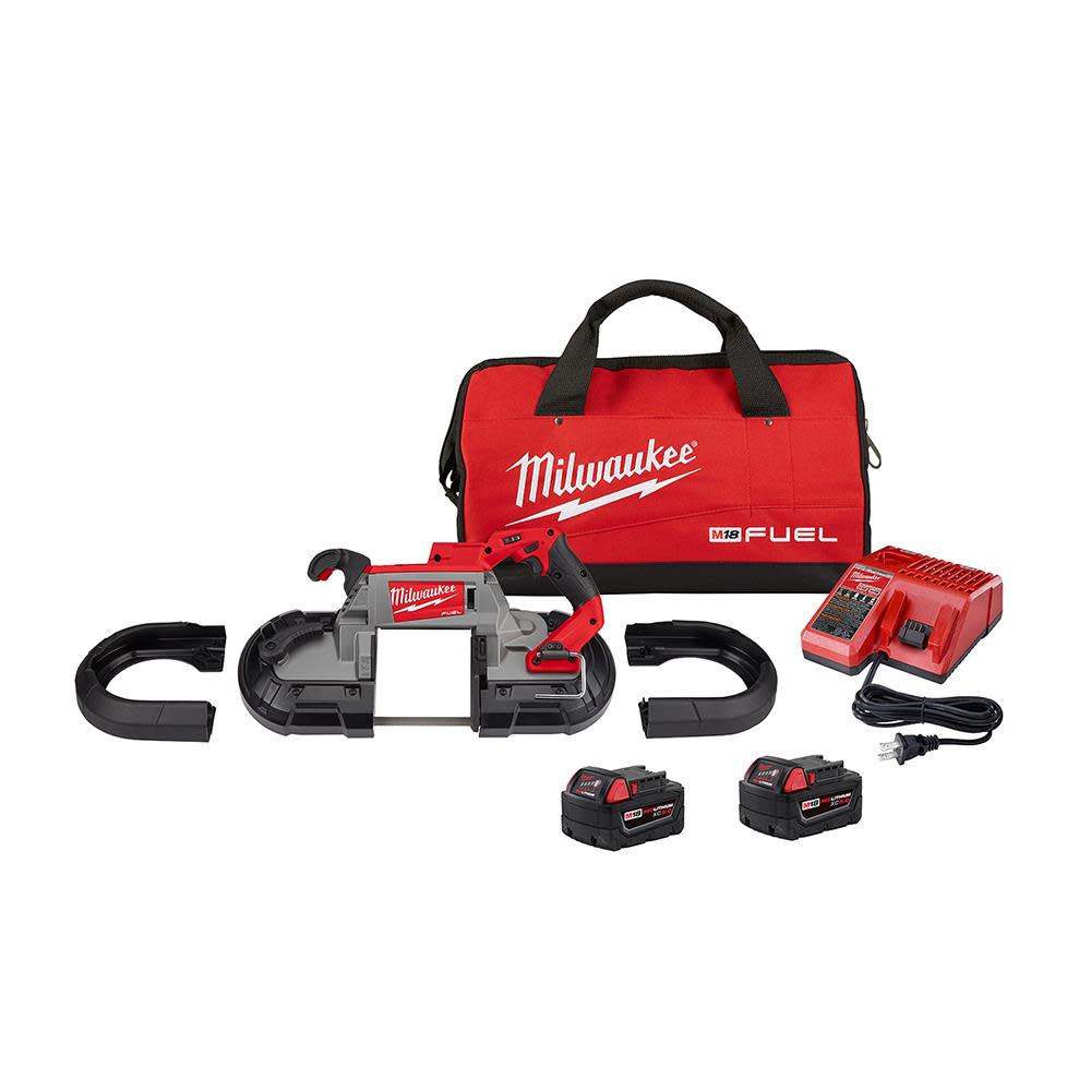 Milwaukee M18 FUEL Deep Cut Dual-Trigger Band Saw Kit 2729S-22 from Milwaukee