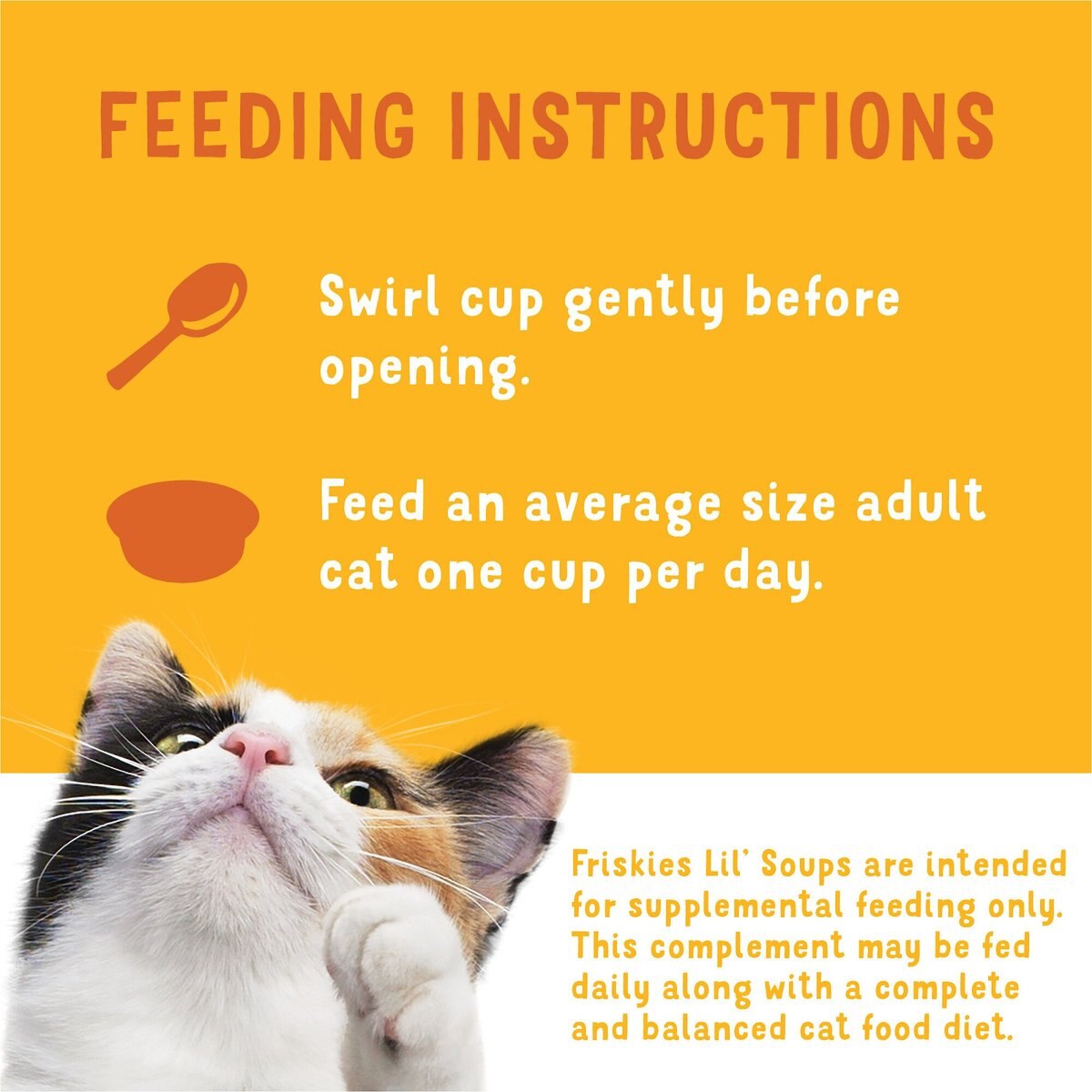 Friskies Lil' Soups Salmon， Tuna， and Shrimp Variety Pack Grain-Free Bits in Broth Wet Cat Food Topper， 1.2-oz， case of 30