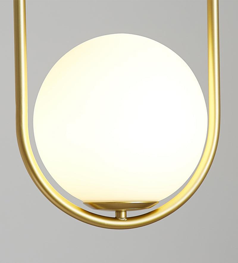 Mila Brass Pendant Swag Light