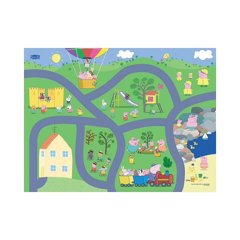 Peppa Pig Megamat Roads Play Mat with Toy