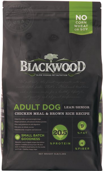 Blackwood Chicken Meal and Rice Recipe Lean Diet Adult Dry Dog Food