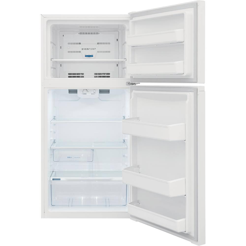 Frigidaire 13.9 cu. ft. Top Freezer Refrigerator in White FFTR1425VW