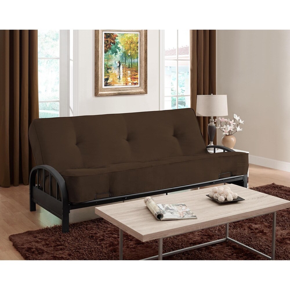 DHP Aiden Black Futon Frame
