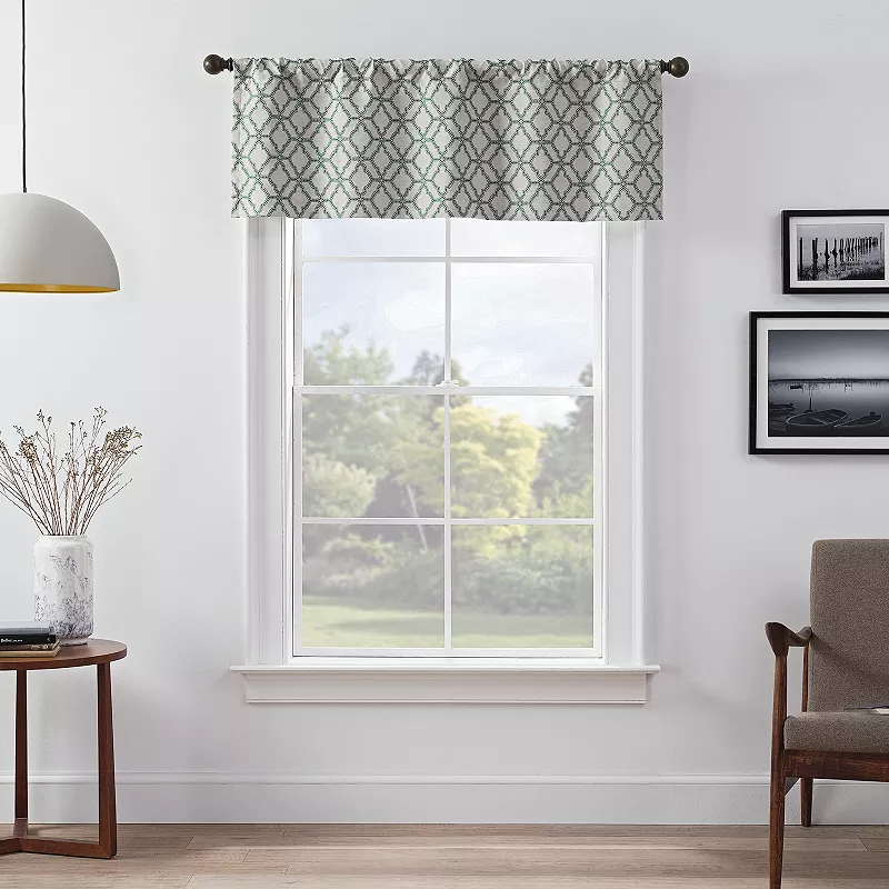 eclipse Lollie 1-Panel Blackout Window Valance