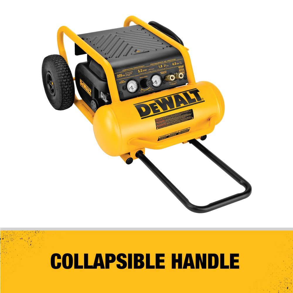 DEWALT 4.5 Gal. Portable Electric Air Compressor D55146