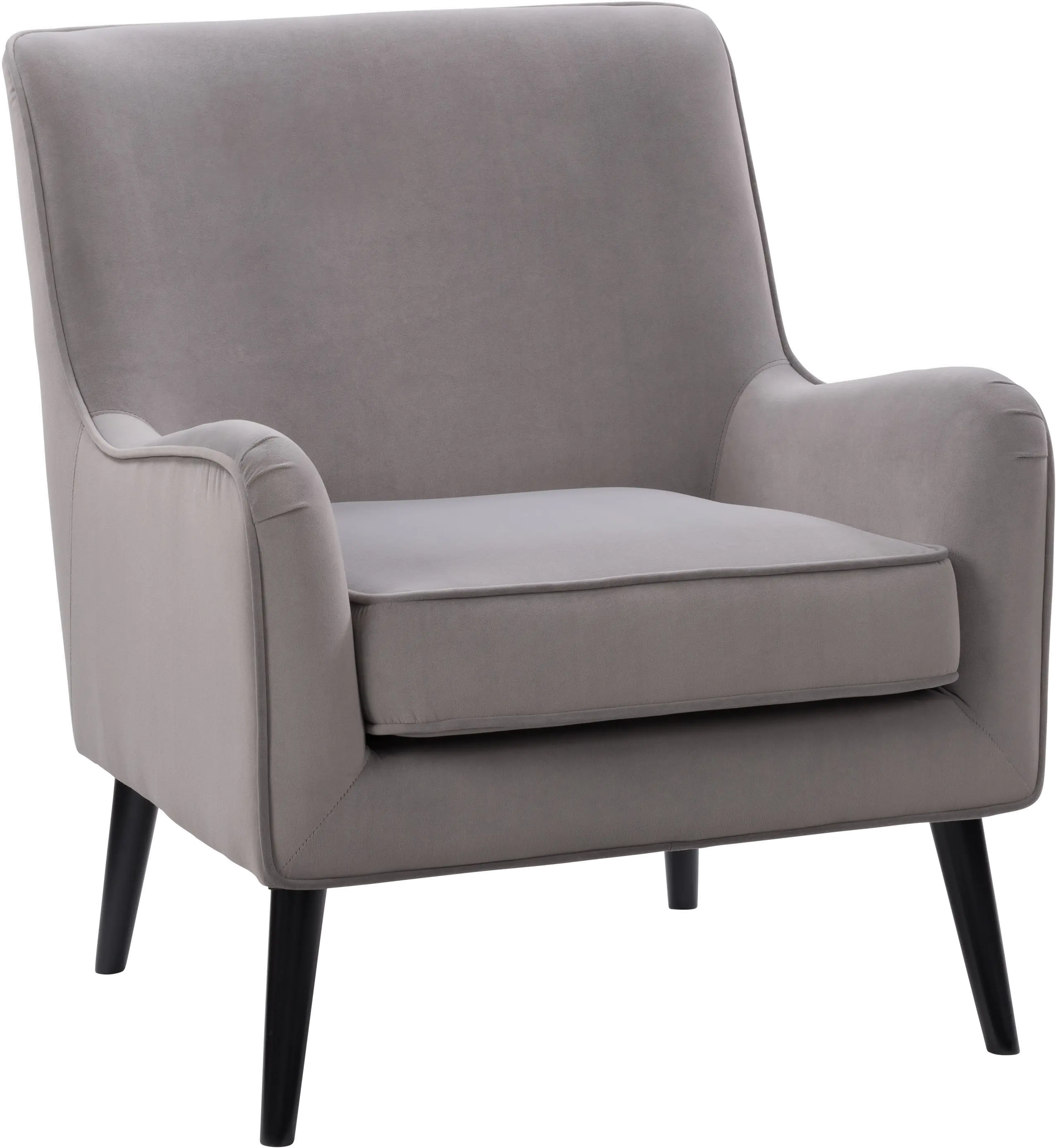 Elwood Gray Modern Accent Chair