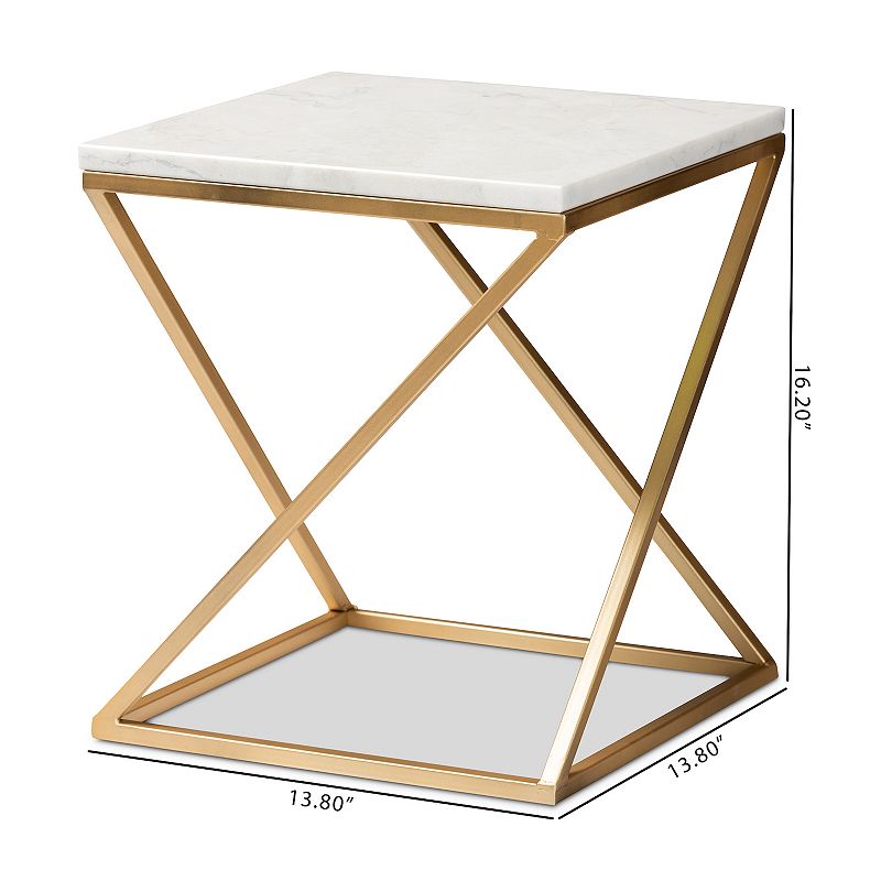 Baxton Studio Hadley End Table