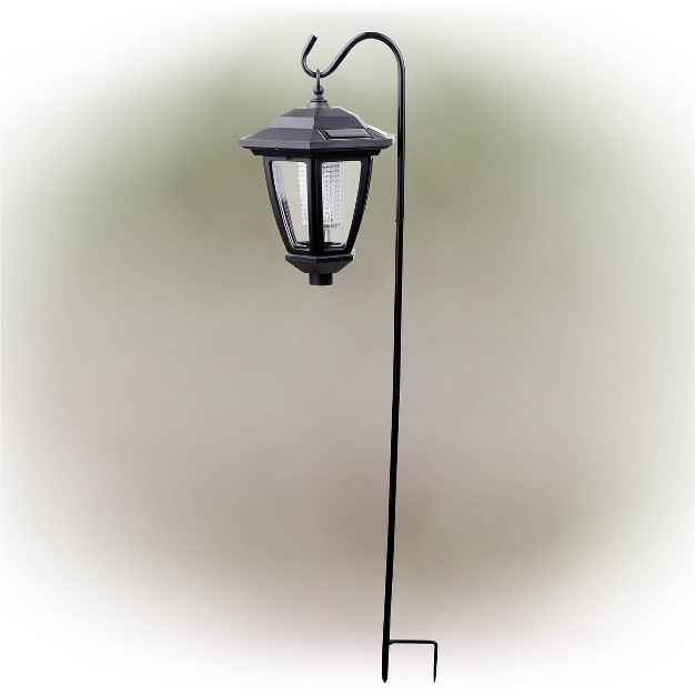 Solar Outdoor Lantern Black Alpine Corporation