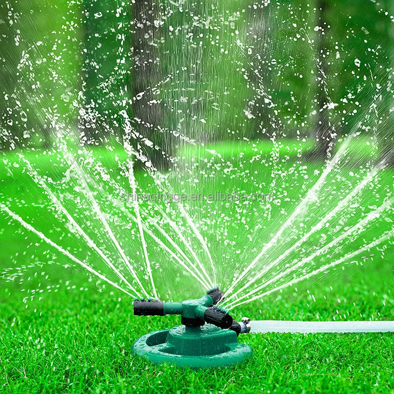 Wholesale Factory 360 Degree Rotating Garden Lawn Sprinkler Water Irrigation System Automatic Watering Farm  Garden Sprinkler