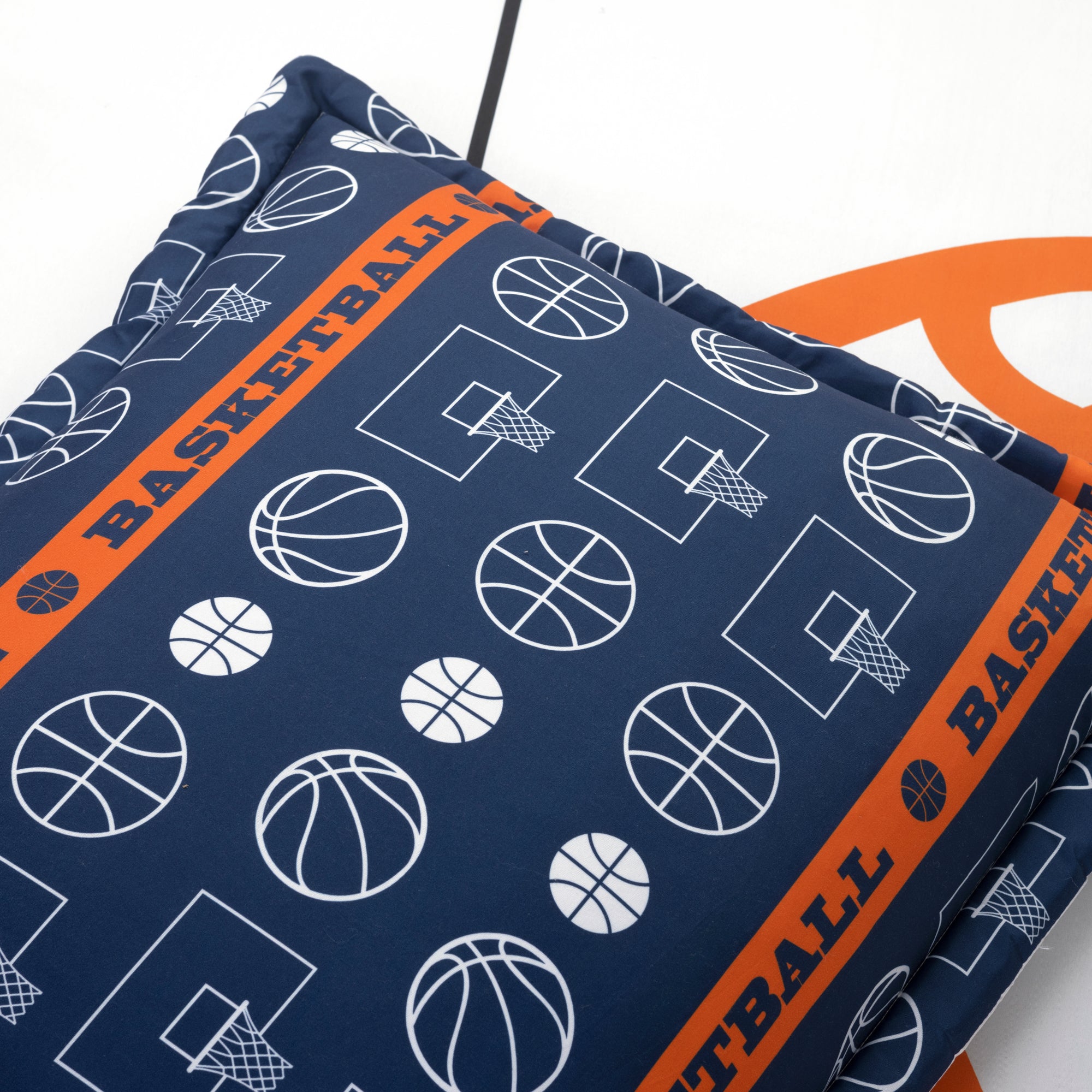 Basketball Game Reversible Comforter Set