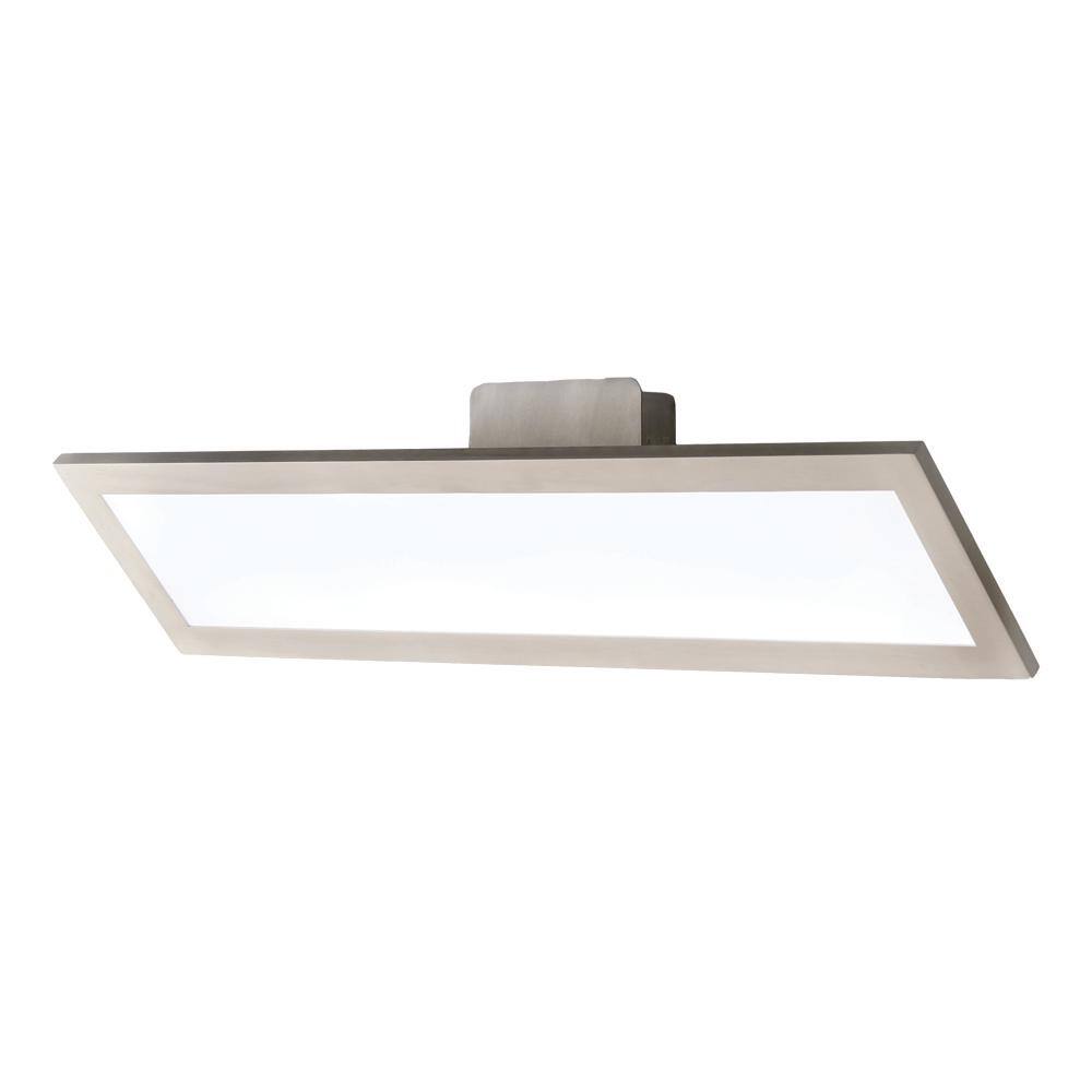 Hampton Bay Straston 24 in. 1-Light Brush Nickel LED Adjustable Bathroom Vanity Light 59061-SN