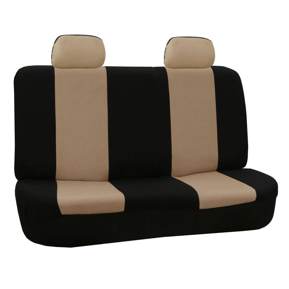 FH Group Flat Cloth 43 in. x 23 in. x 1 in. Full Set Seat Covers DMFB050BGE114