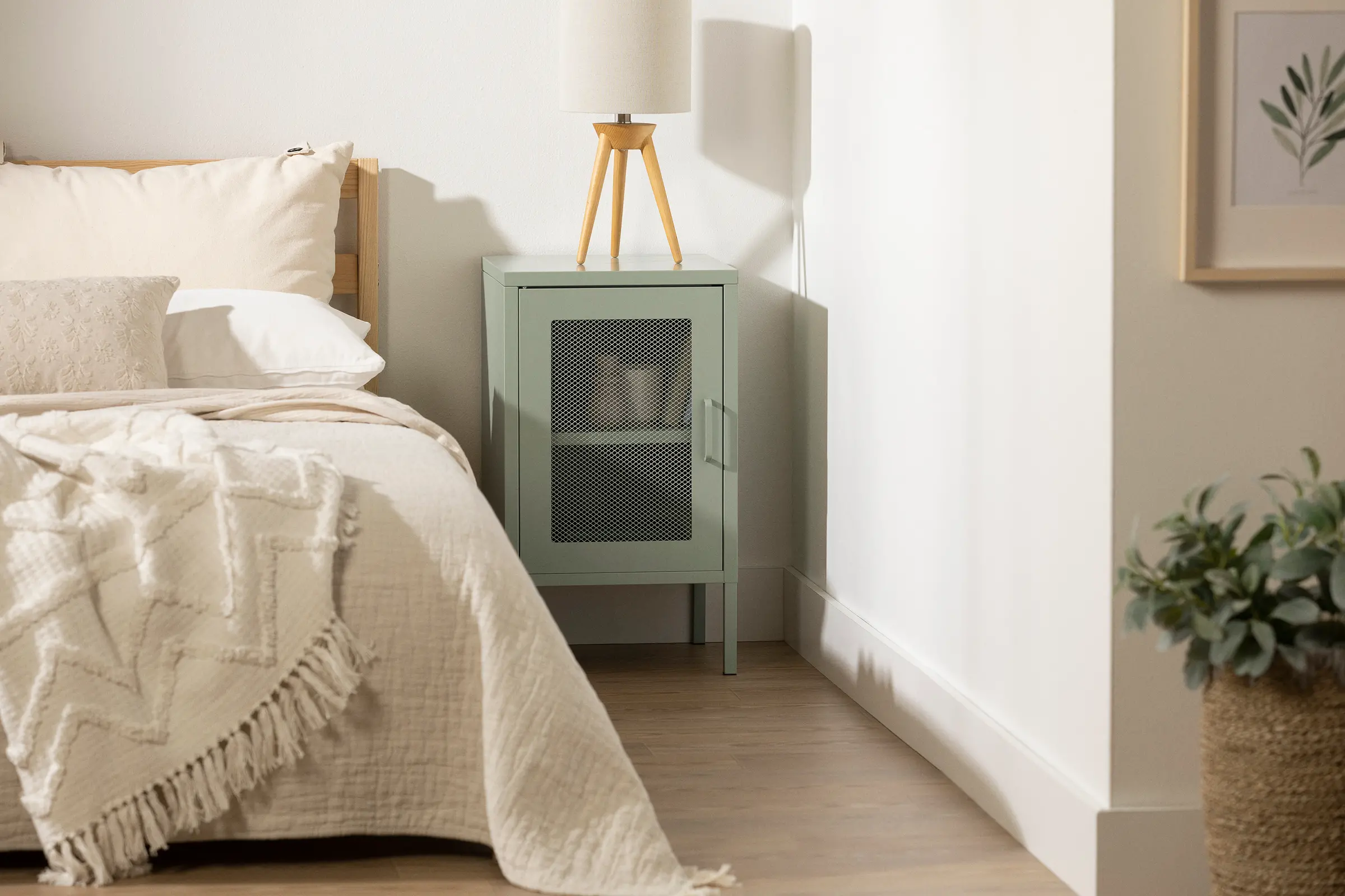 Kodali Sage Green Nightstand - South Shore