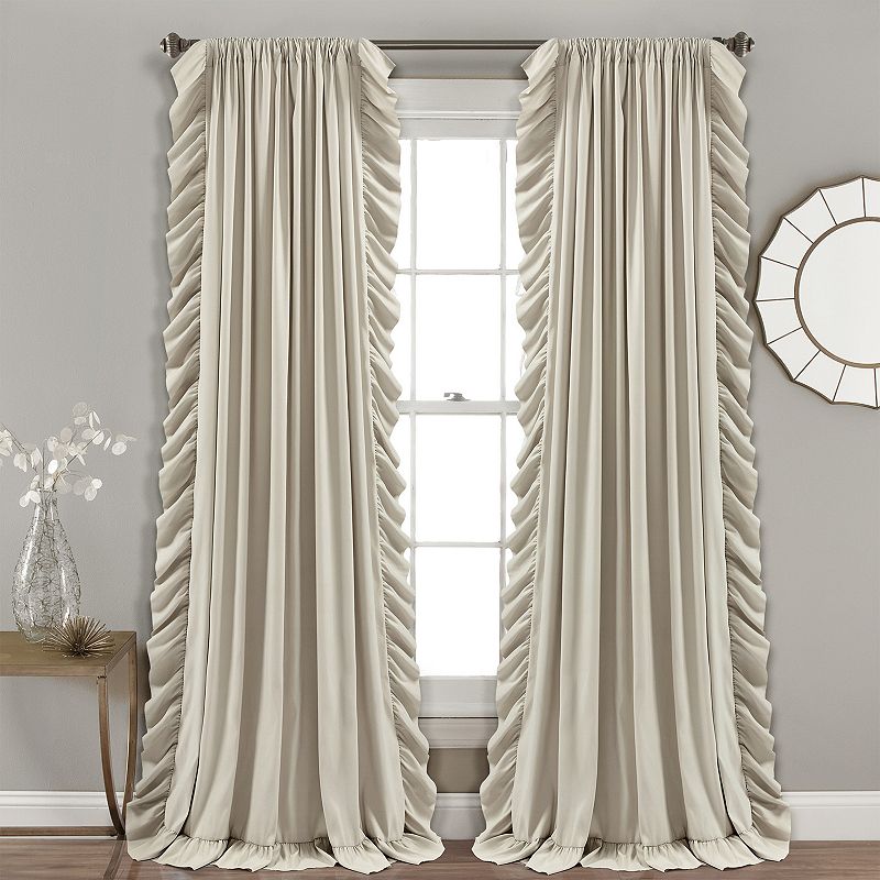 Lush Decor Reyna Cascading Window Curtains Set