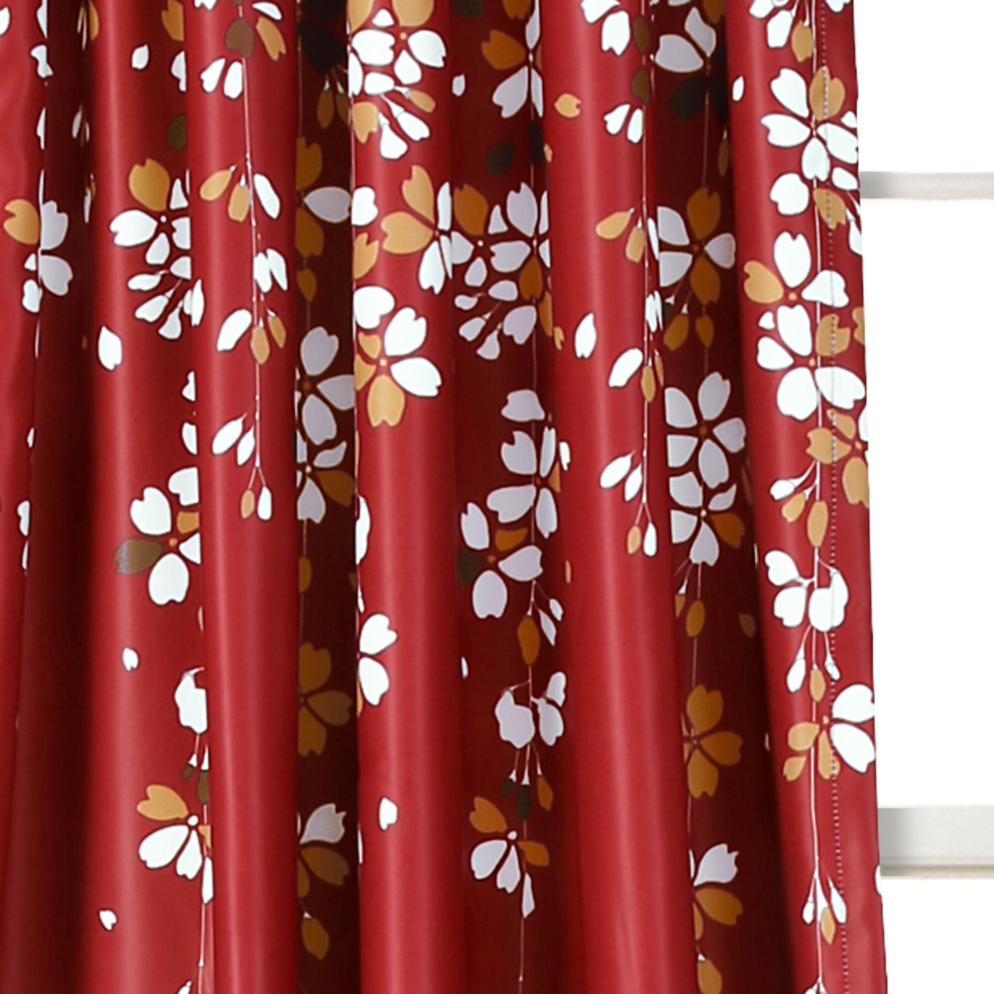 Lush Decor Weeping Flower Room Darkening Window Curtain