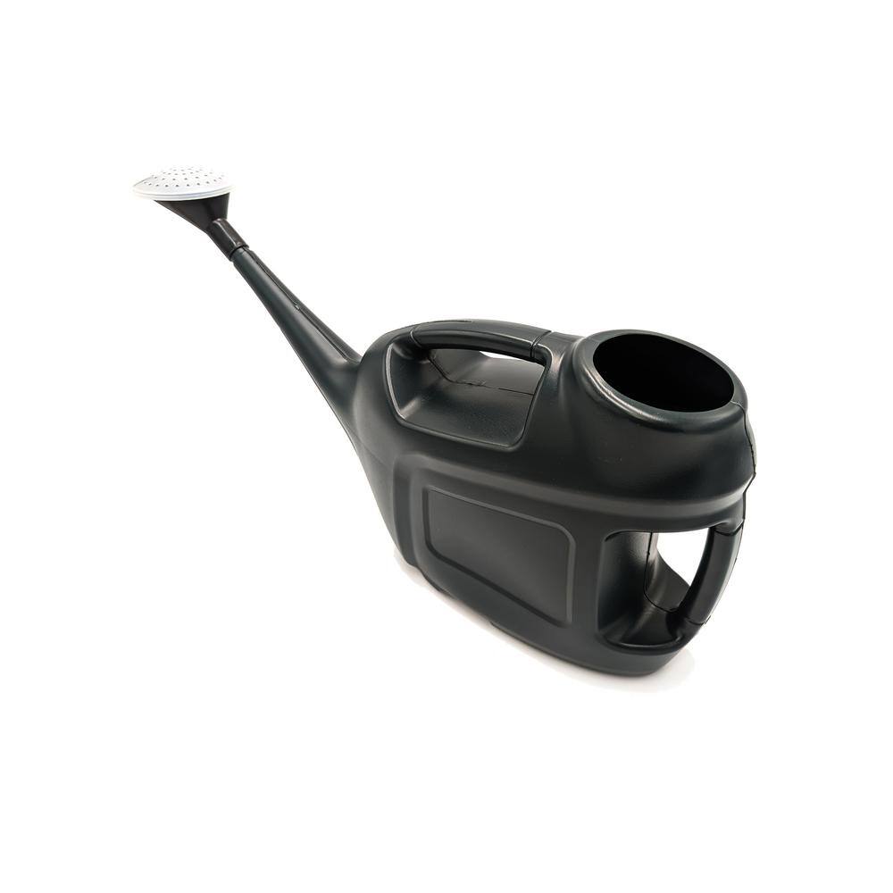 Bosmere English Garden 2-12 Gal. Outdoor Black Plastic Watering Can V565