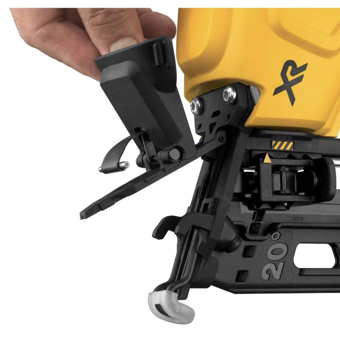 Dewalt 20-Volt MAX XR Lithium-Ion Cordless 16-Gauge Angled Finish Nailer (Tool-Only)