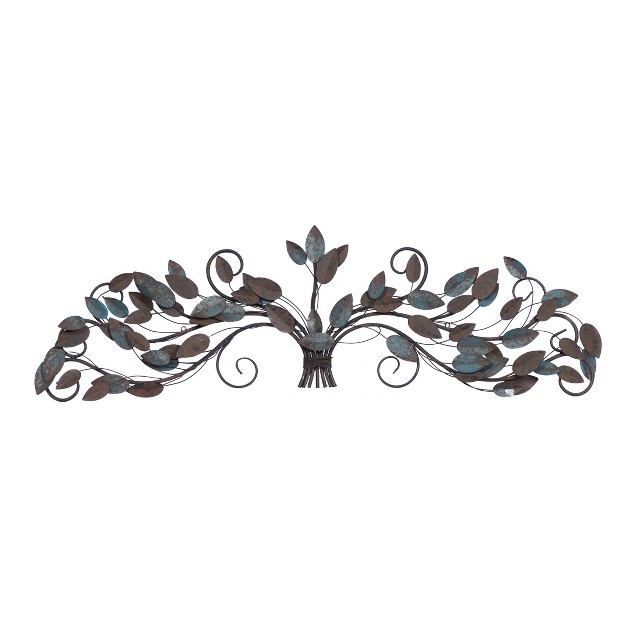 Traditional Metal Leaf Wall Decor Olivia amp May