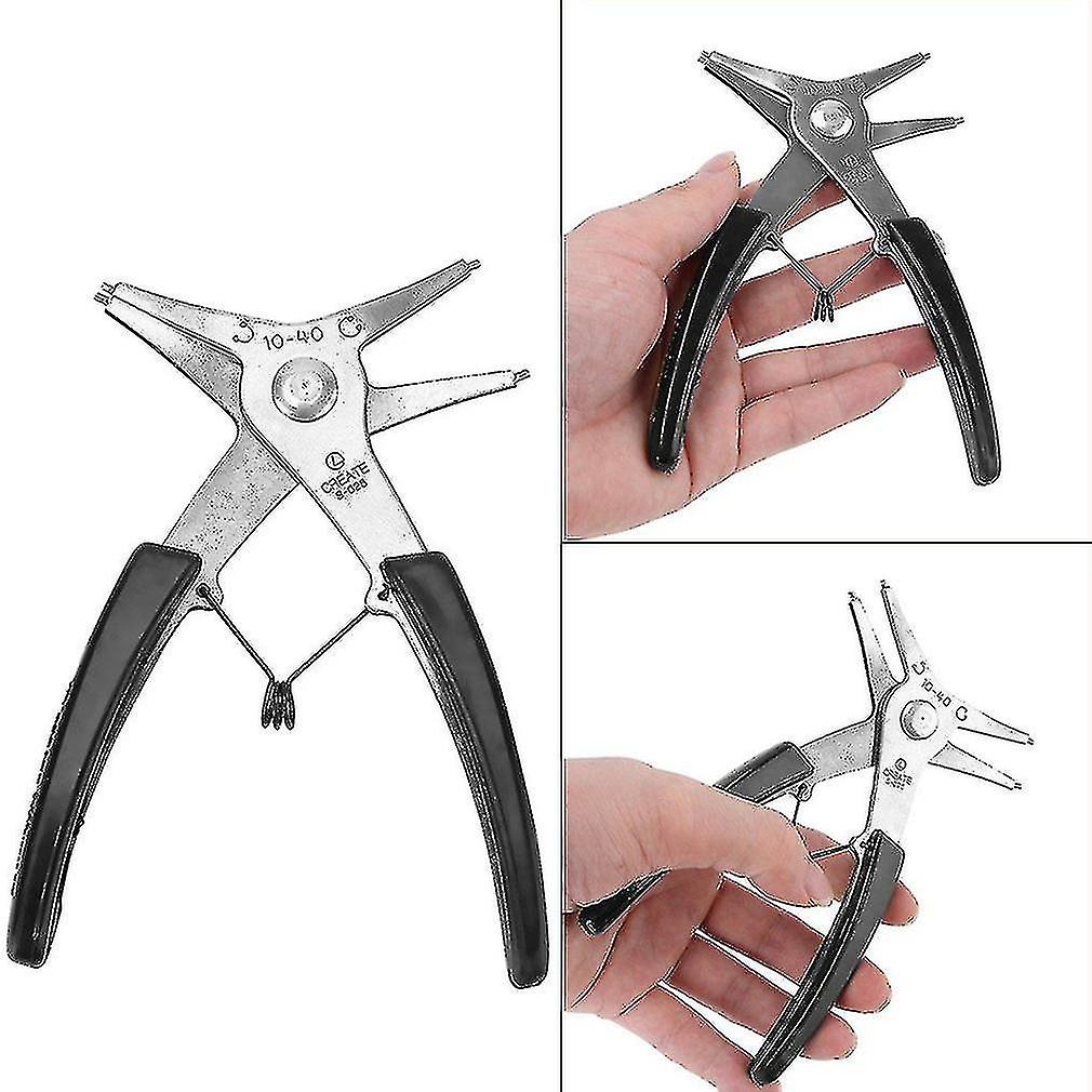 2 In 1 Multifunction Diy Snap Spring Ring Circlip Removal Install Plier Tool Kit Wrist Pin Clips Int