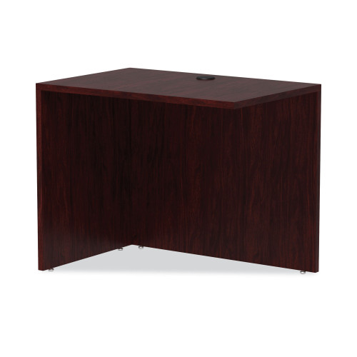 Alera Valencia Series Reversible Return/Bridge Shell， 35w x 23.63d x 29.5h， Mahogany (VA353624MY)