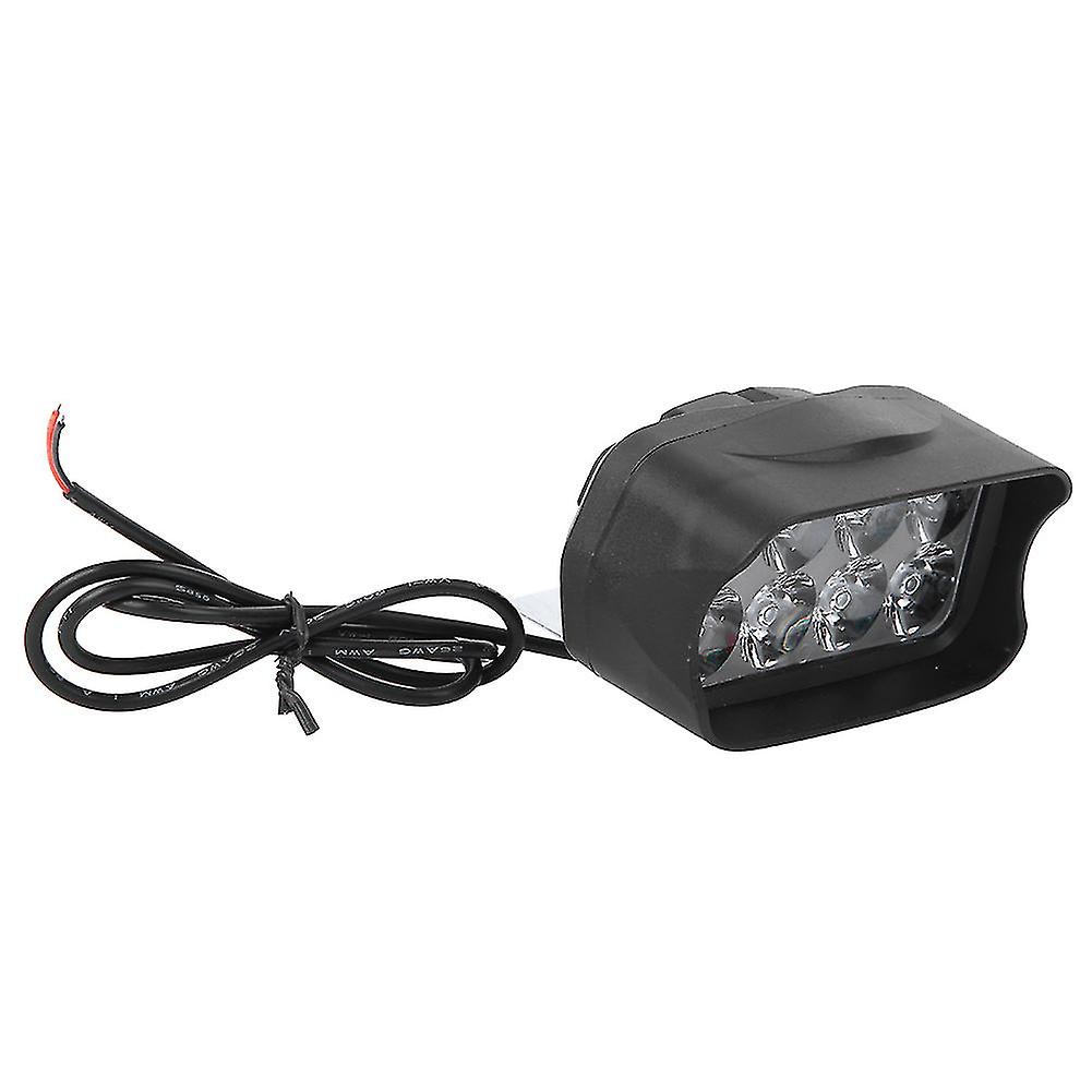Plastic General 8led Electric Tricycle Modified Heat Dissipation Strong Spot Light For Motorcycle Electric Bike