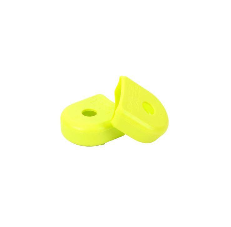 Race Face Alloy Crank Pedal Boots - Yellow