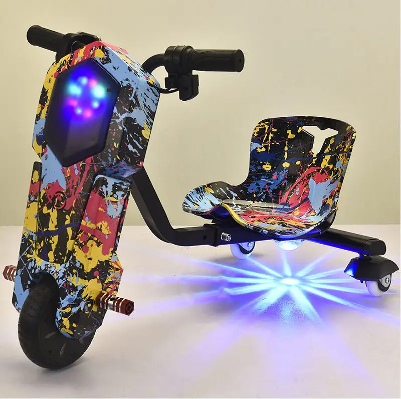 NEW Power Rider 360 drift Electric Tricycle Scooter Trike Kid's Bike Ride On