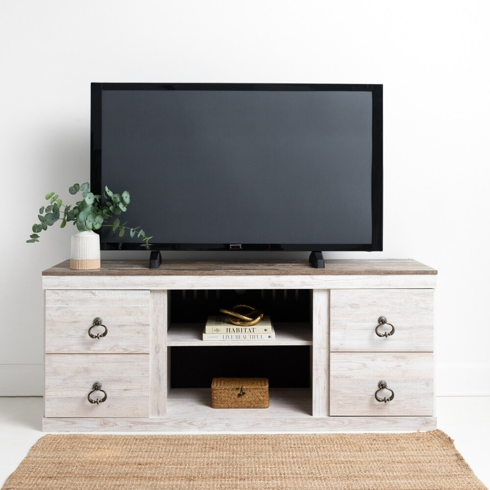 Signature Design by Ashley Willowton Woodgrain 60 inch TV Stand