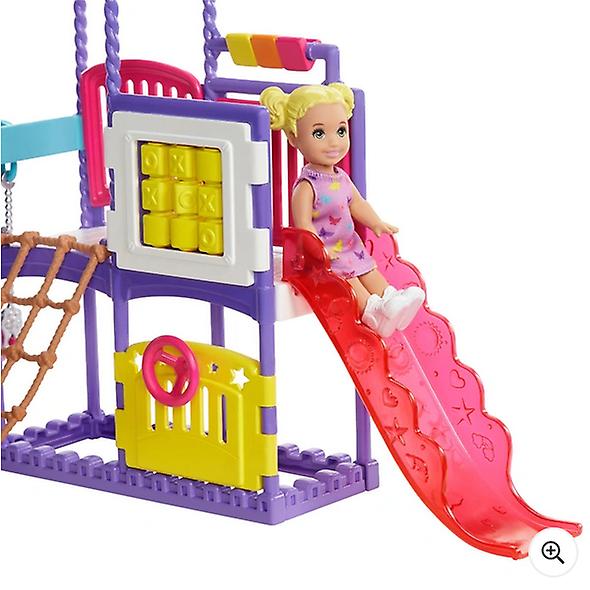 Barbie skipper babysitters inc climb 'n' explore playground dolls and playset