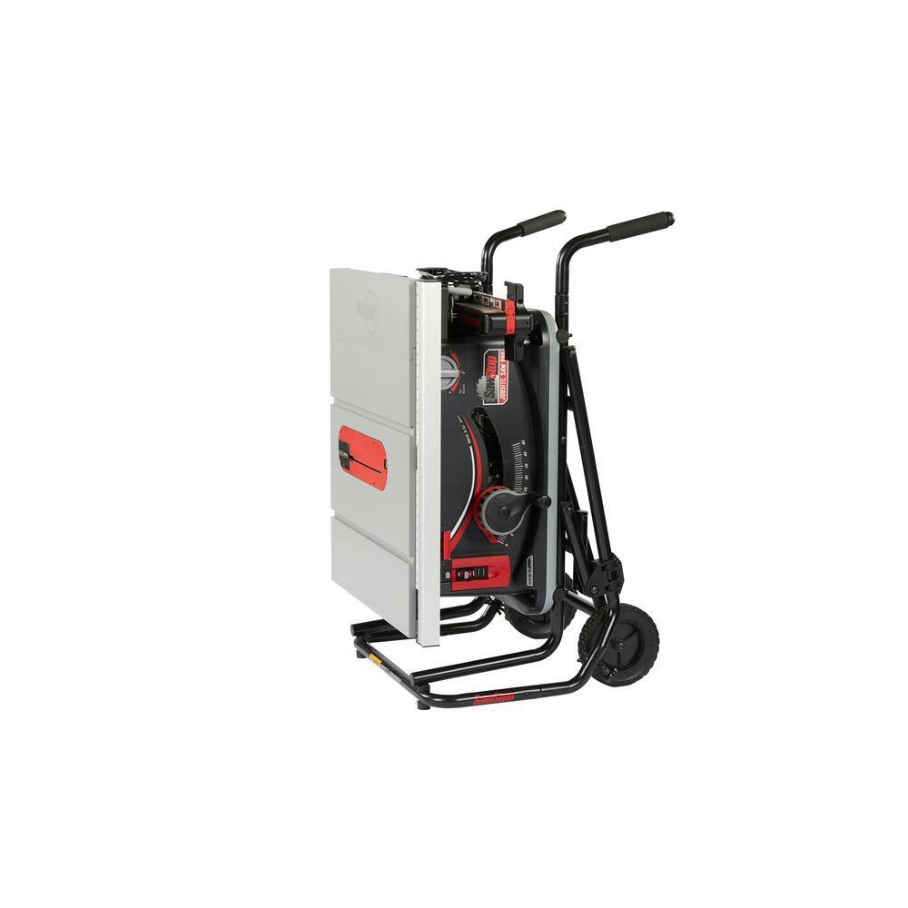 SawStop 15 Amp 120-Volt 60 Hz Jobsite Saw Pro with Mobile Cart Assembly JSS-120A60