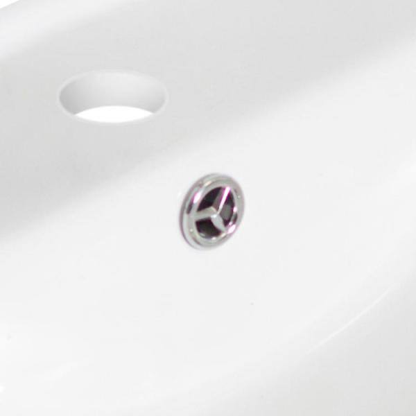 16-Gauge-Sinks 18.25 in. Undermount Bathroom Sink in White 16GS-20461