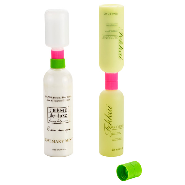 Lotion Saver Bottle Couplers