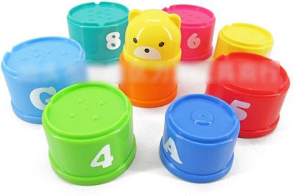 Stacking Cups Educational Toys For Baby Toddler， Measure Up (random Color)